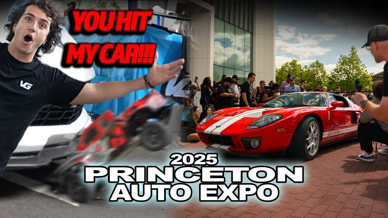 RC Car Goes Rogue at Car Show – Hits 
