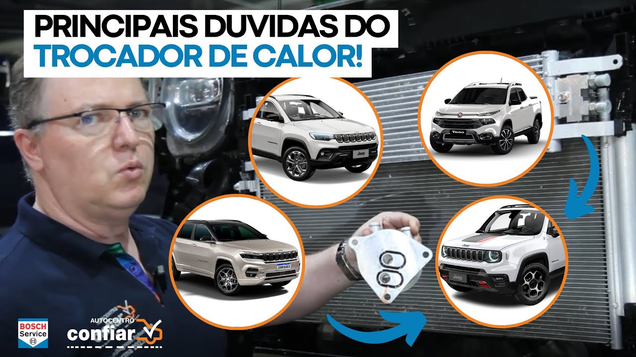 JEEP e FIAT - KIT 2.0 TROCADOR de CALOR Principais Dúvidas.