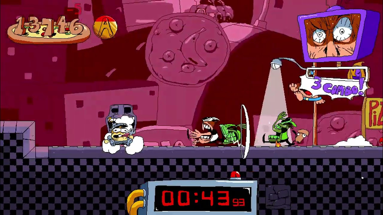 Lap Hell:Pizza Pursuit Re-Replayed! Beating John gutter Lap 1-5