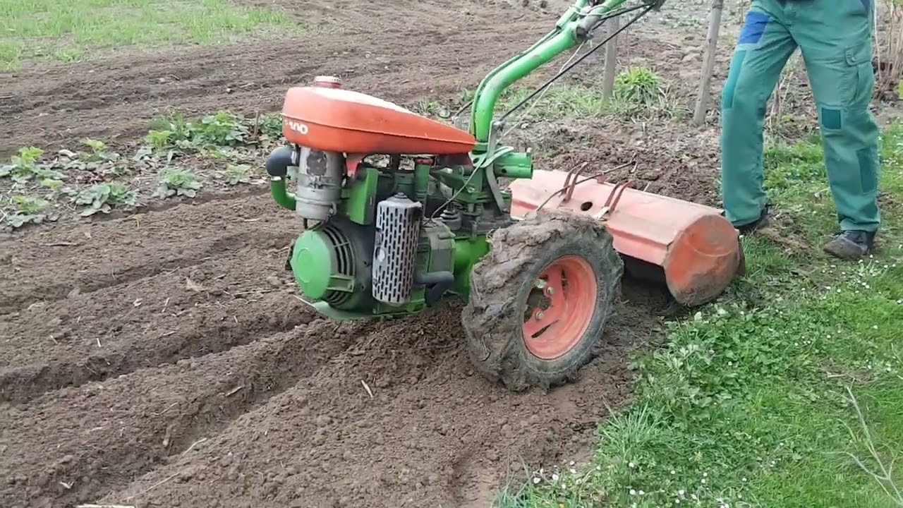 Agria 3400 mit Fräse