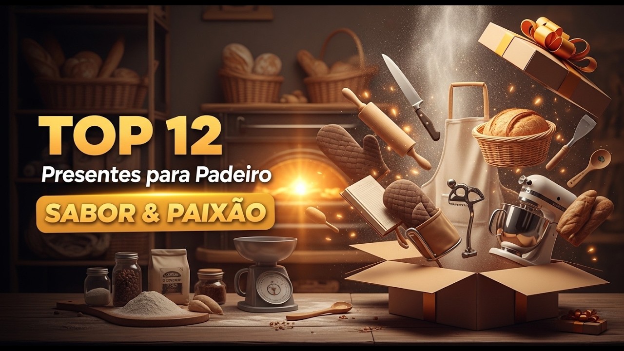 Surpreenda um Padeiro: 12 Melhores Opções de Presentes