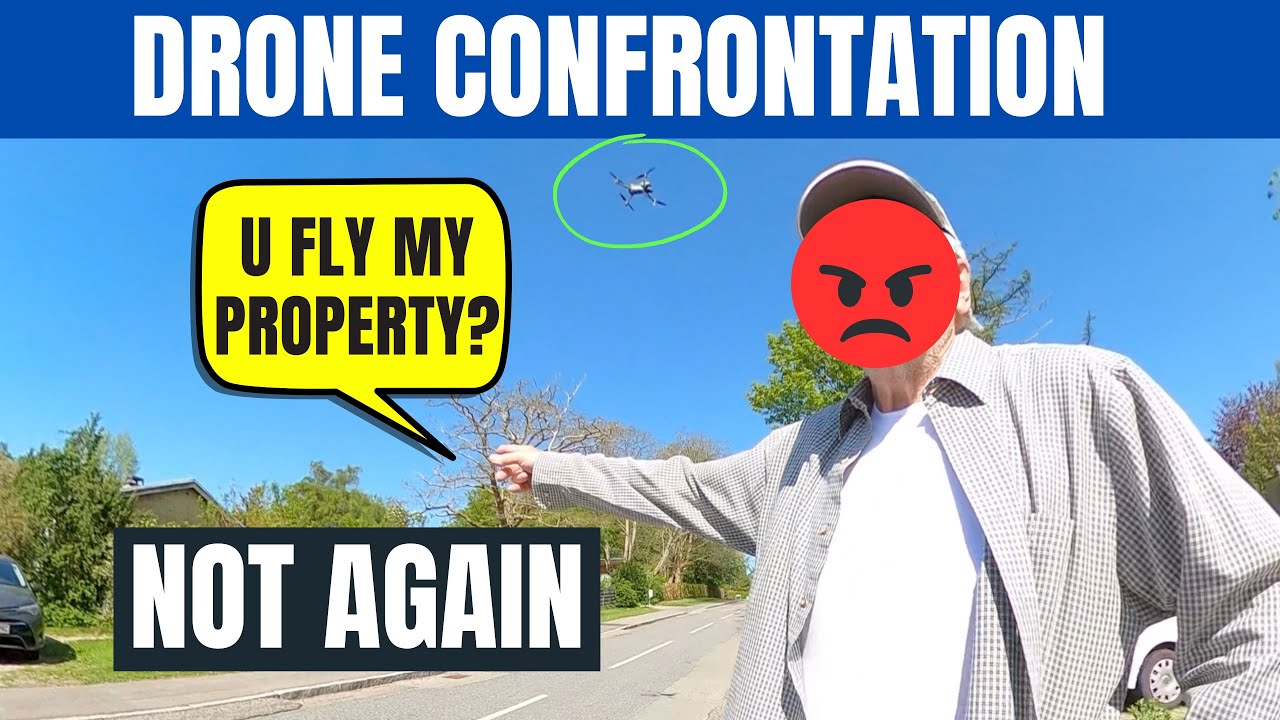 Karen Confrontation over Drone Flight in NO FLY zone over Private Property