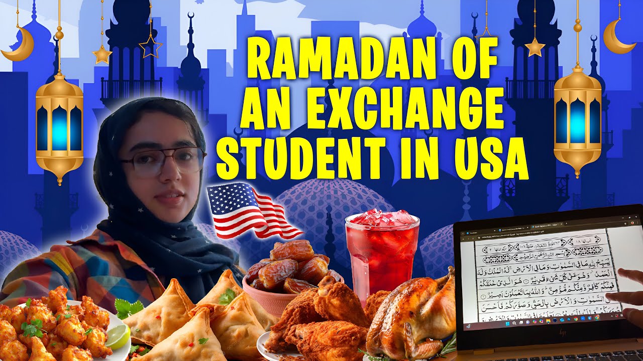 My Ramadan Routine in USA 🇺🇸 || First Ramadan abraod 🥹|| Exchange Year || Durjan Hafeez