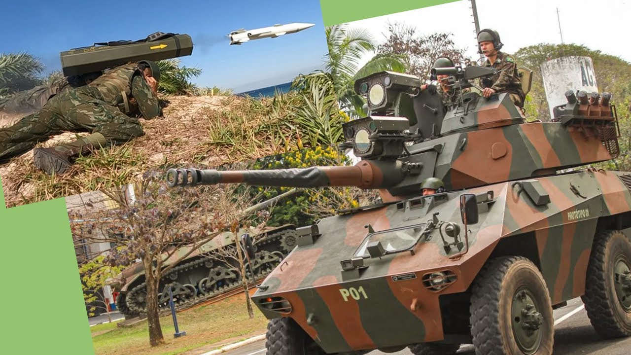 Ex&eacute;rcito Brasileiro tem Novos Tanques e M&iacute;sseis Nacionais