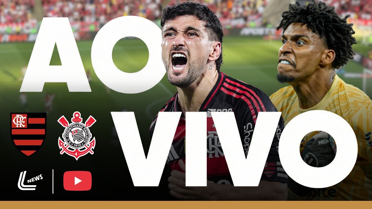 FLAMENGO X CORINTHIANS AO VIVO DIRETO DO MANÉ GARRINCHA - FINAL DA SUPERCOPA DO BRASIL AO VIVO D