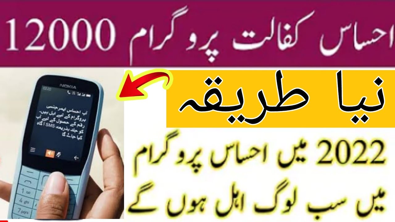 ehsaas program 12000 New update 2022 |ehsaas program 2022 registration