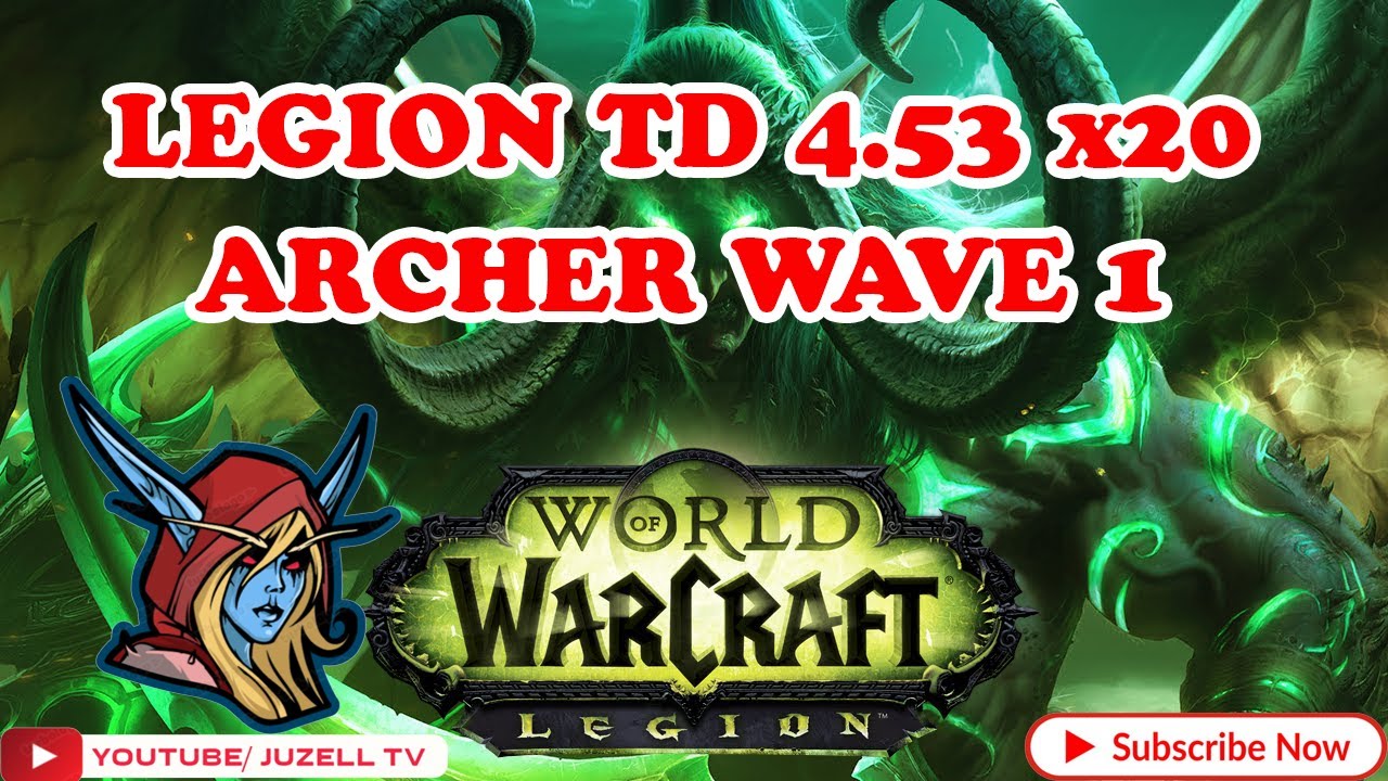 [LEGION TD MEGA 4.53] -prac 700/ Archer carry 2022