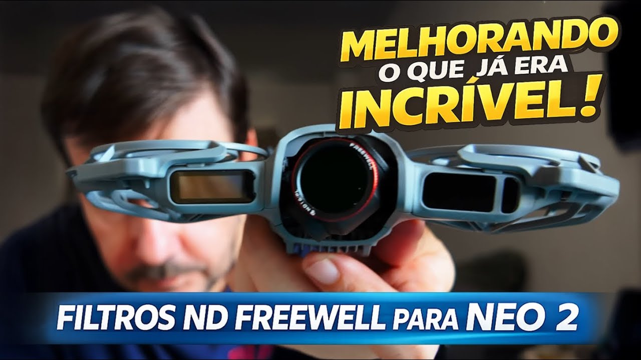 DJI Neo 2 + Filtros ND - Compensa?  #djibrasil #djineo2