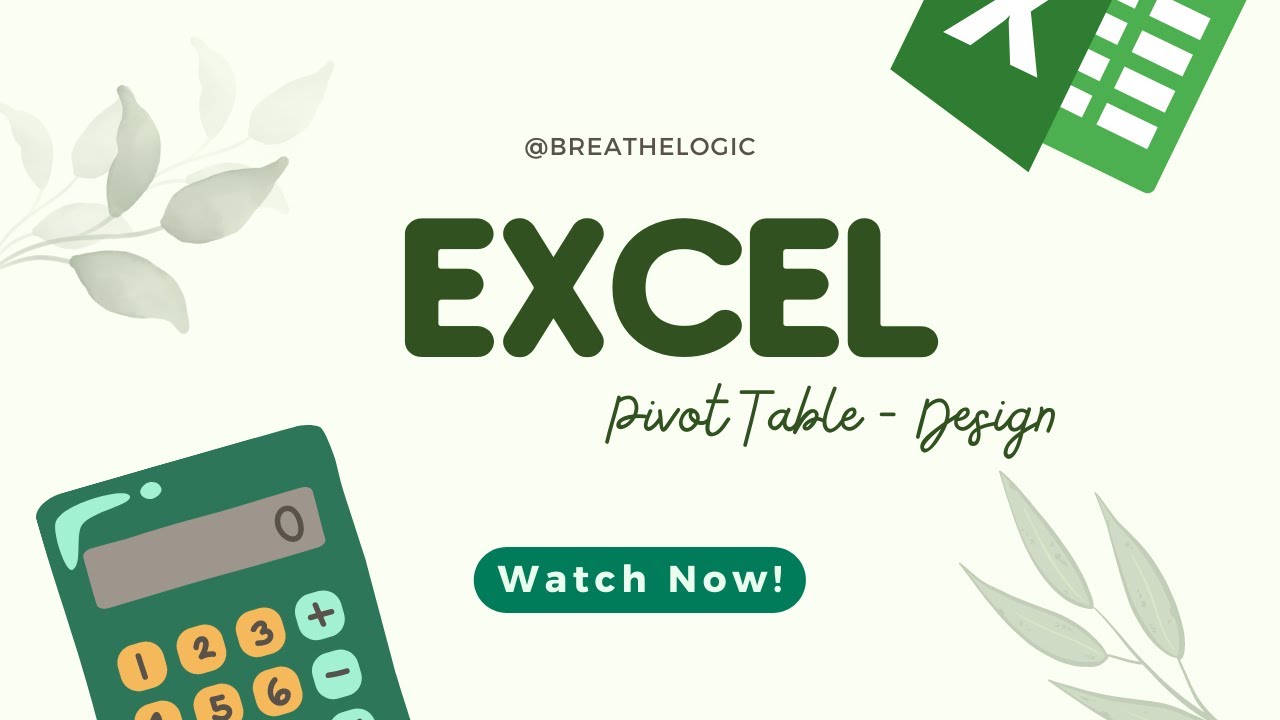 Designing Colors for Pivot Tables in Excel: Tips for Creating Visually Appealing Data Analysis
