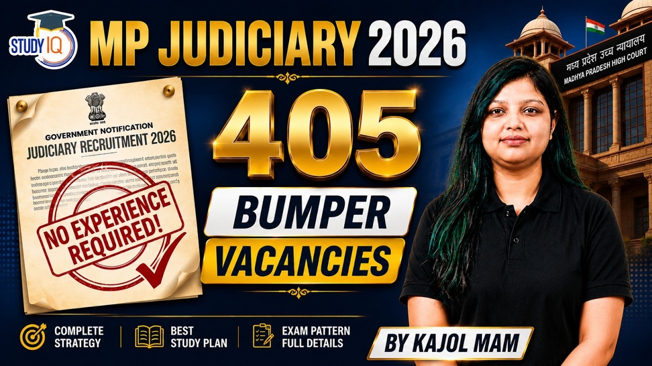 MP High Court Judiciary Recruitment 2026 | 405 Posts | By Kajol mam