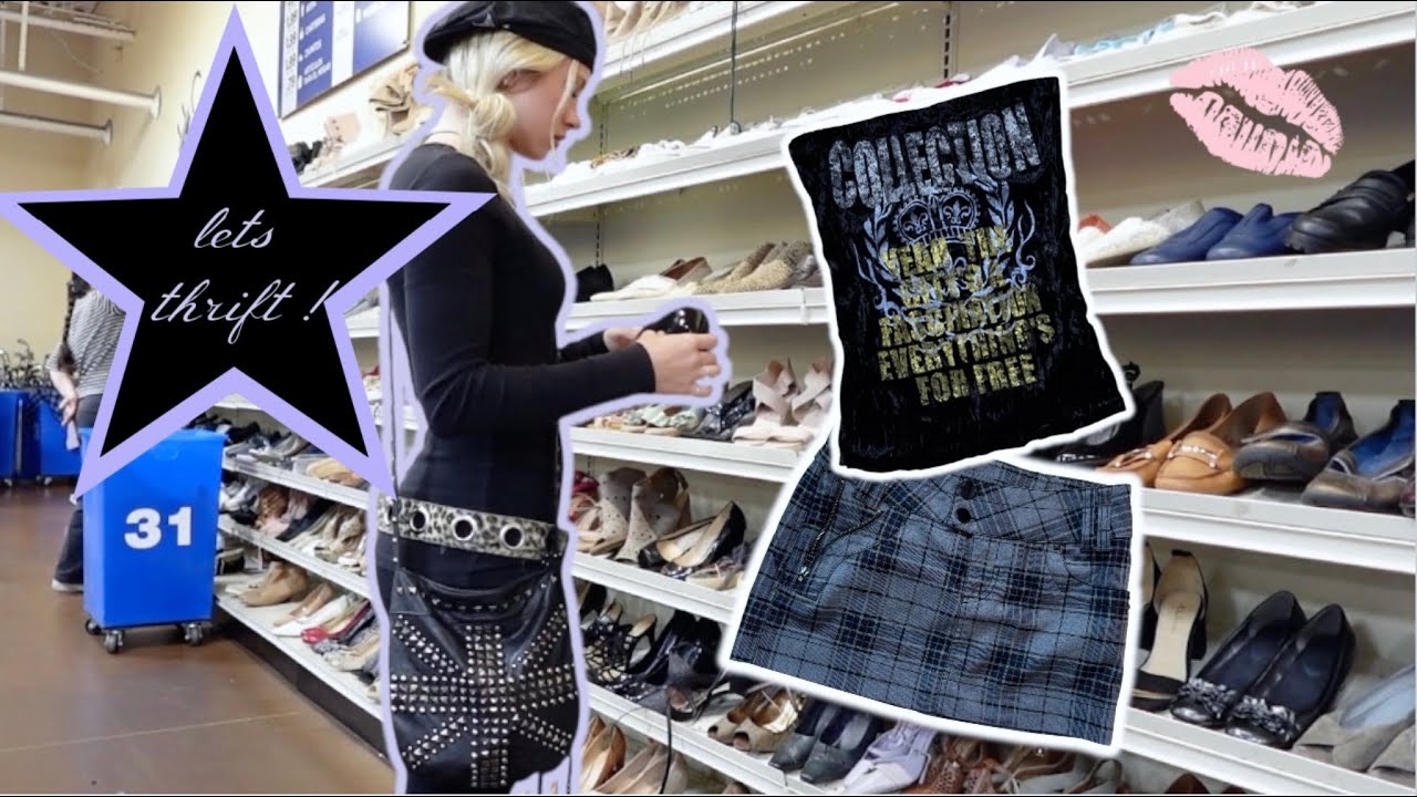 thrift with me !! (90s & y2k thrift haul)