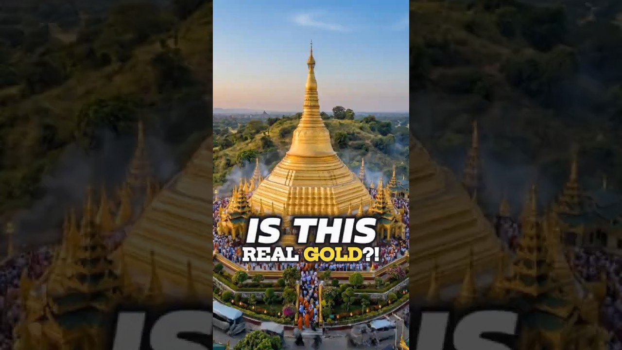 Why This Ancient Temple Is Covered in Real Gold?! #shorts #history #facts #architecture #building
