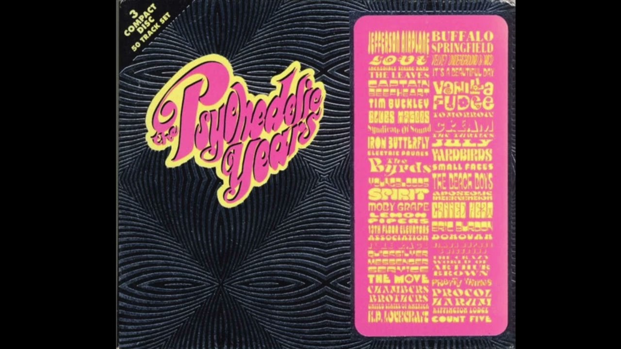 The Psychedelic Years : 1966-1969  Knight Records  LTD 1990  Record 1