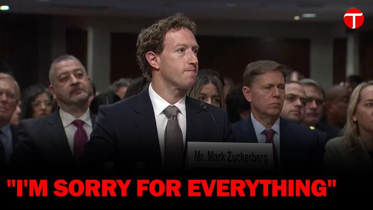 Mark Zuckerberg Apologizes for Social Media Impact on Children: Industry-wide Changes Promised
