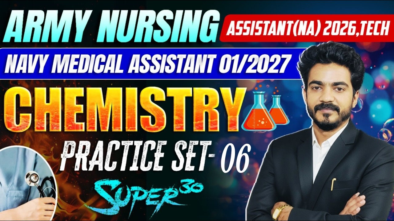 ARMY NURSING ASSISTANT 2026 | Mission Vardi 🚩 | Acid Base & Salts Demo-01 | Ankit Sir #nursing