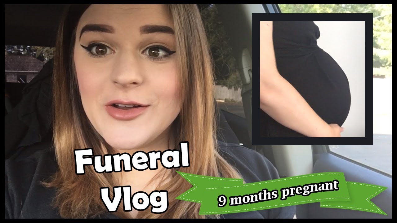 VLOG: WORKING WHILE 9 MONTHS PREGNANT | Little Miss Funeral