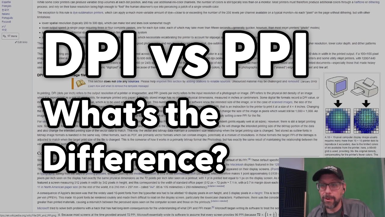 DPI vs PPI