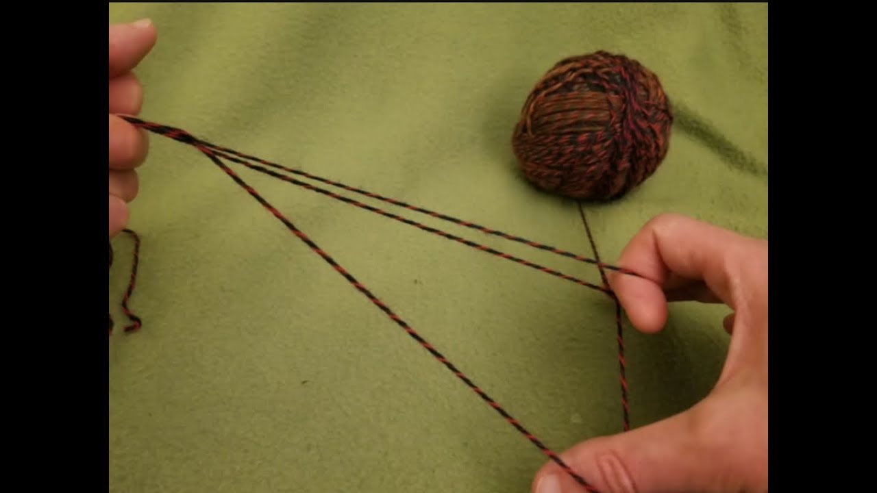Navajo / Chain Plying - for Crocheting & Knitting!