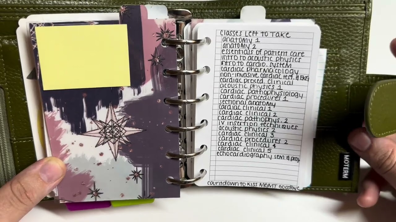 Plan With Me! A Week In My Life Moterm Pocket April 2025