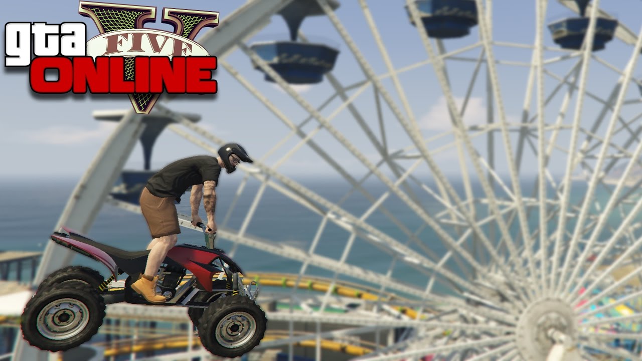 GTA V ONLINE - SKILL TEST DE BLAZER !!!!