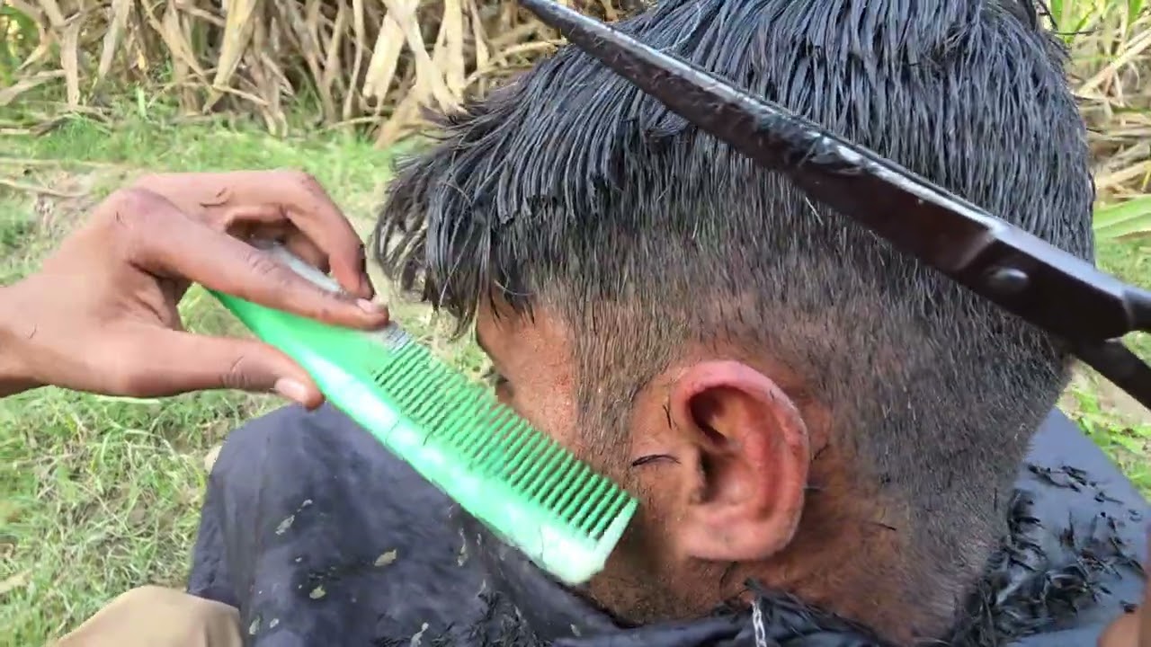 Asmr haircut