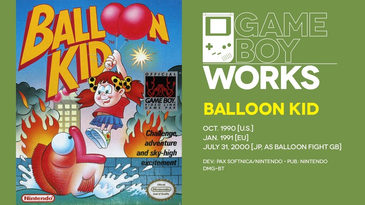 Balloon Kid retrospective: 99 kinder ballons | Game Boy Works #093