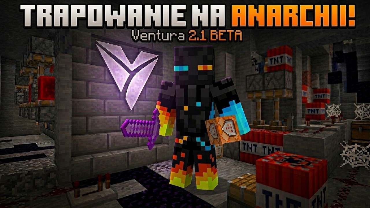TO NAJLEPSZY TRAP W MINECRAFT?! (Ventura 2.1 Beta na Anarchia.gg)