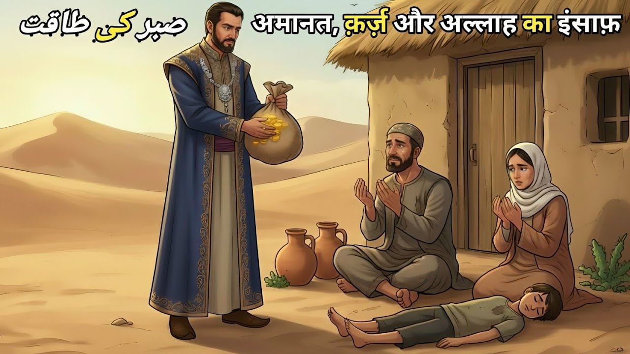 Amanat Karz Aur Allah Ka Insaaf | Islamic Moral Story | Wasi Voice