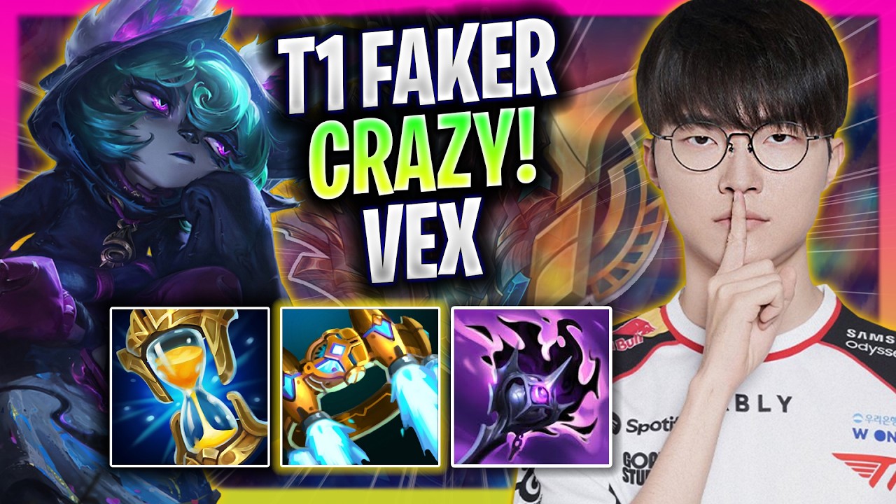 FAKER IS SO CRAZY WITH  VEX! - T1 Faker Plays Vex Mid vs Yone! | Season 2026