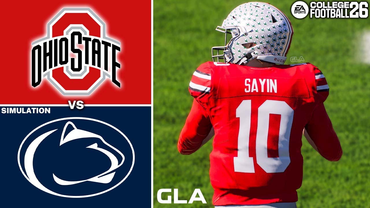 Ohio State vs. Penn State Simulation | CFB 26 PS5 Gameplay