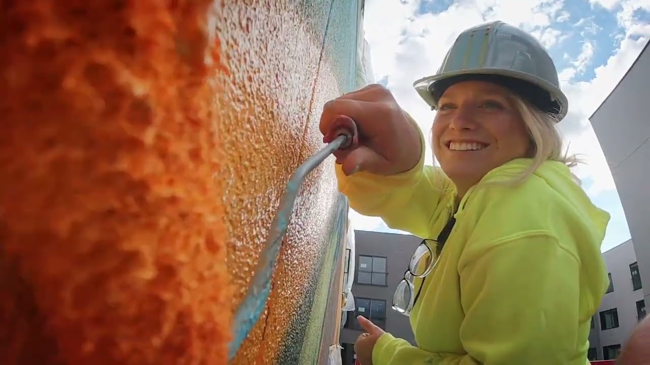 Mural Timelapse: VIM Living 1