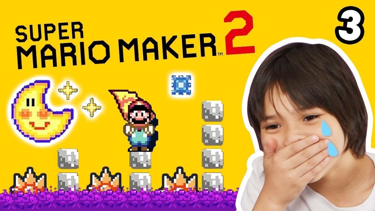 Super Mario Maker 2 EP3 Eep's Perilous Poison Passage Playthrough | Mother Goose Club Let's Play