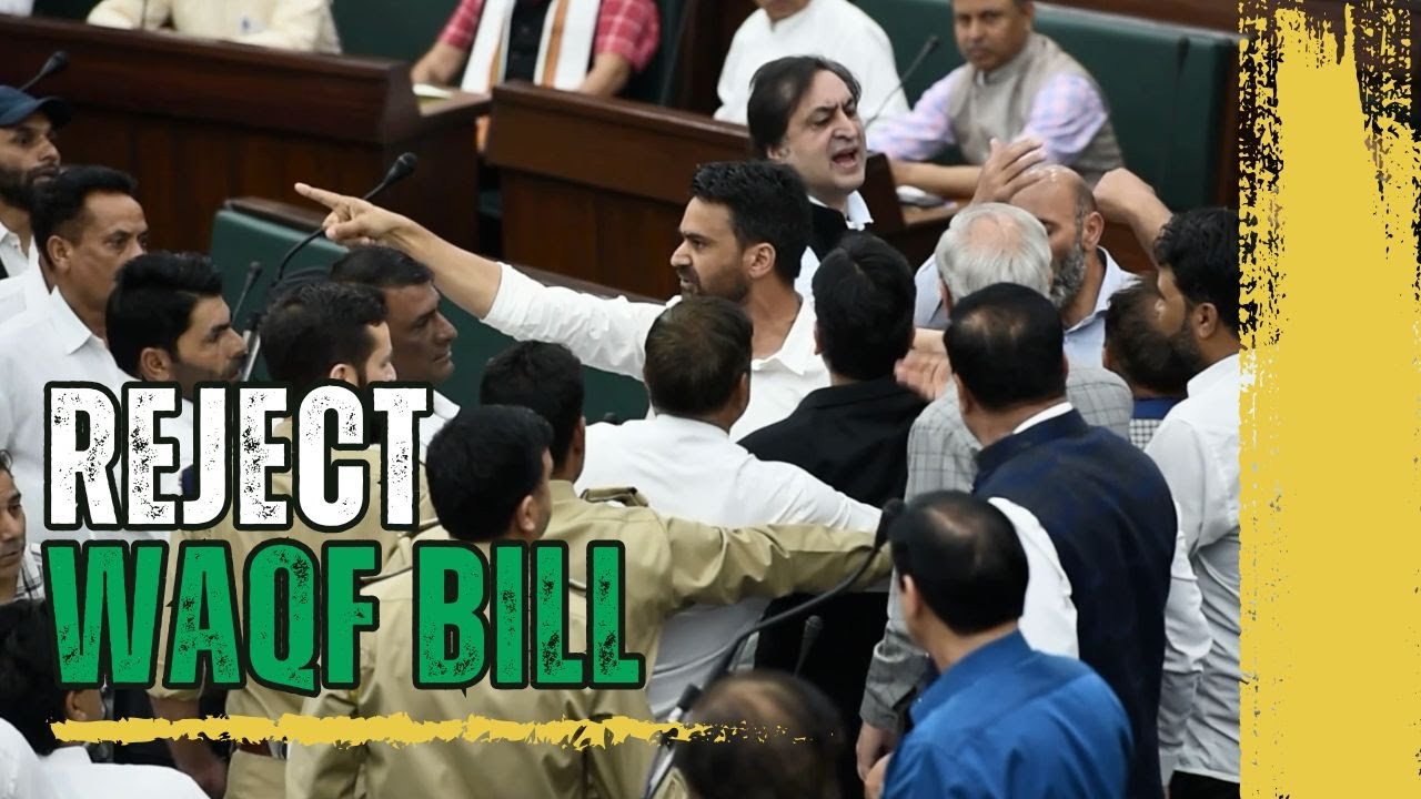 We Reject Waqf Bill Amendment | Waheed Para | J&K Assembly Session