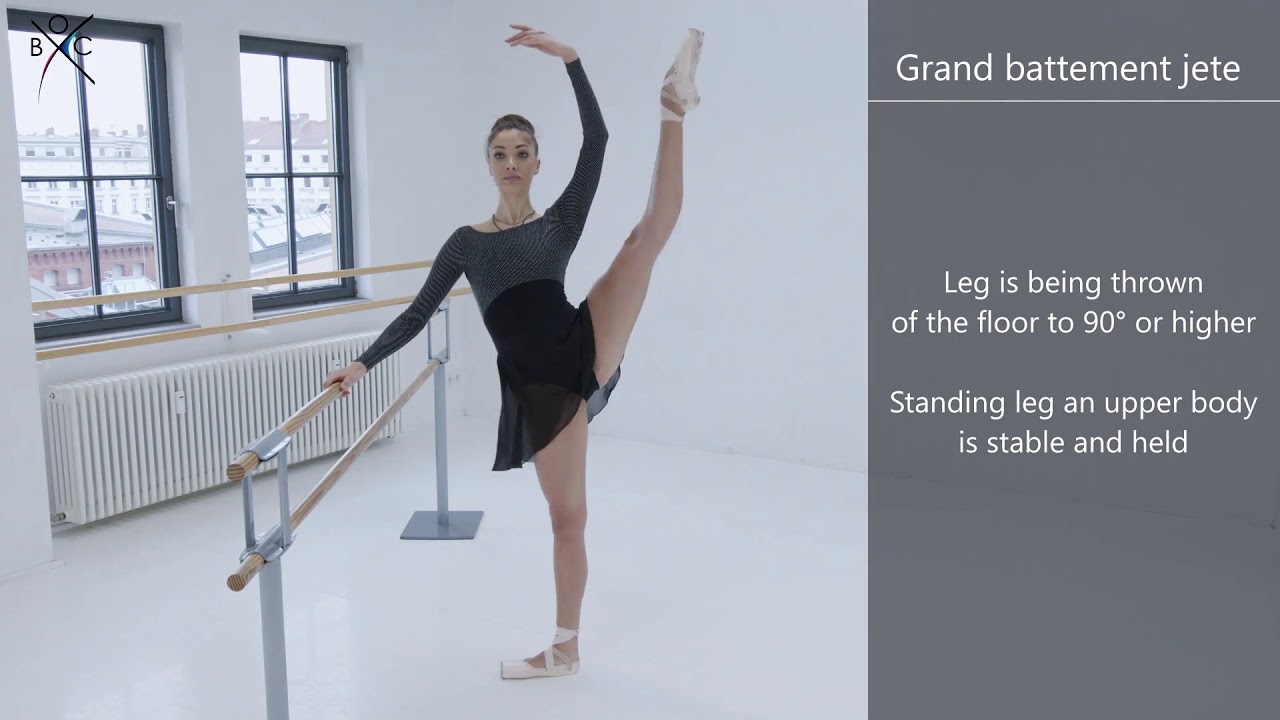 OBC's Strictly Ballet Movements/ Grand Battement Jet&eacute;/ By Georgeta Varvarici