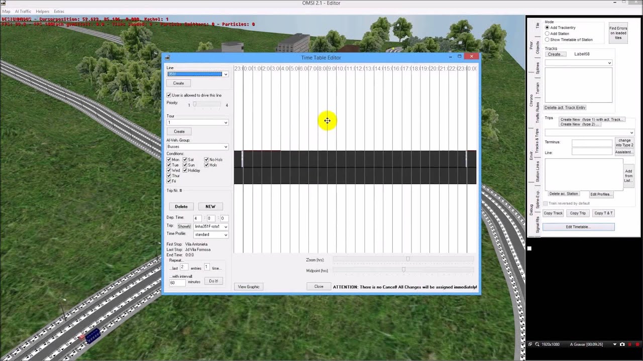 Como Criar Mapas para OMSI - Parte 6 - Linhas (ailists)