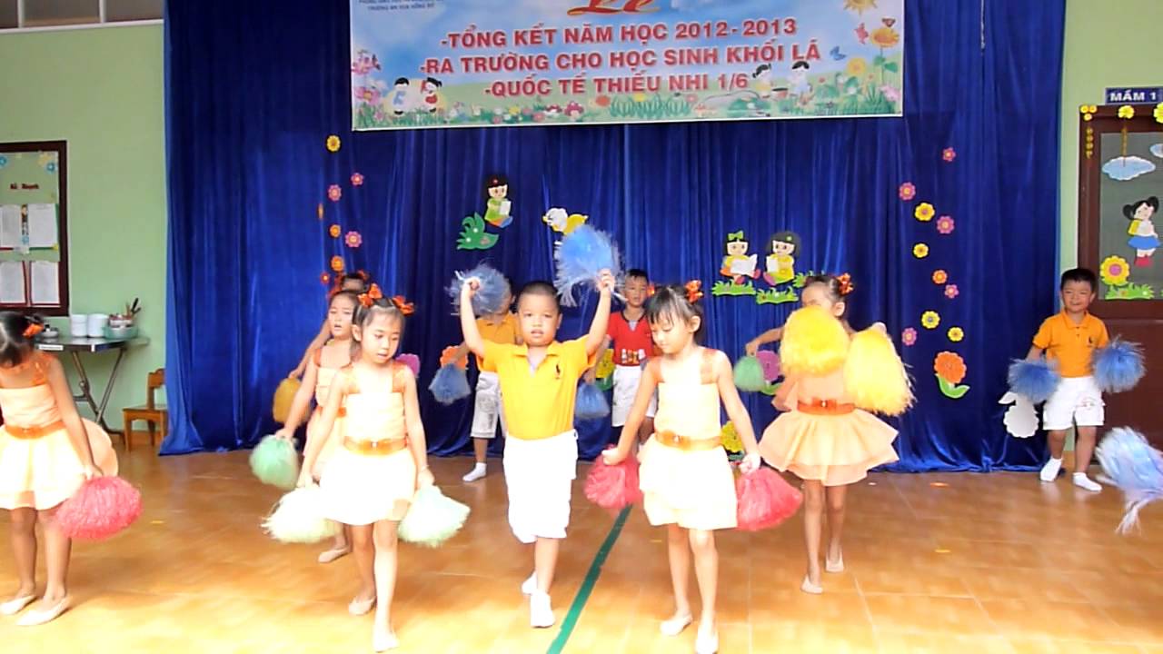 Tuổi thơ tuyệt vời văn nghệ tổng kết NH 2012-2013 mầm non Hoa Hồng Đỏ Q9