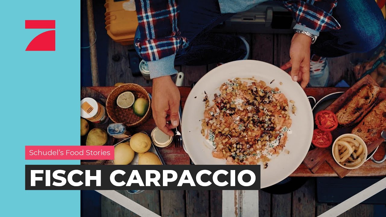 Fisch Carpaccio - Lachs und Forelle frisch geräuchert | Rezept | Schudel's Food Stories