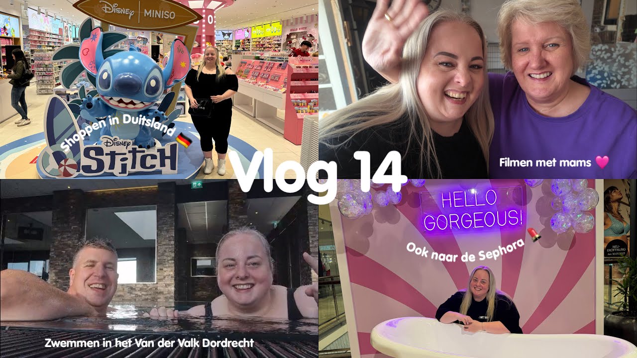Mijn vakantie vlog! Hotels, zwemmen & shoppen in Duitsland Sephora & DM! 💄l Kristel beauty and more