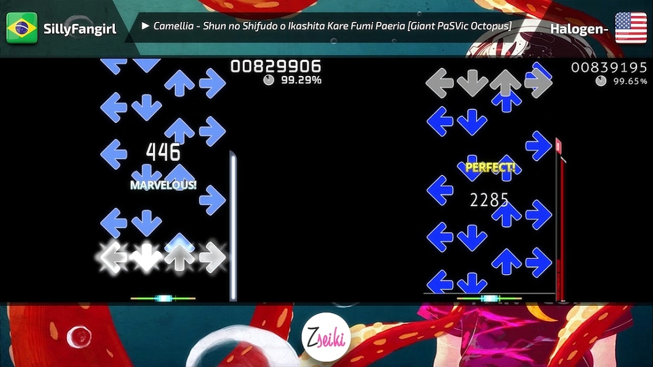 SillyFangirl VS Halogen- | Camellia - Shun no Shifudo o Ikashita Kare Fumi Paeria - osu!mania