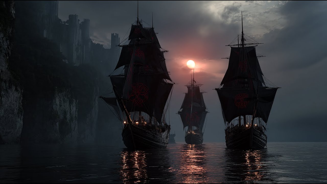Corsairs of Umbar - Black Sails at Midnight | Tolkien-Inspired | Lord of The Rings Cinematic Music