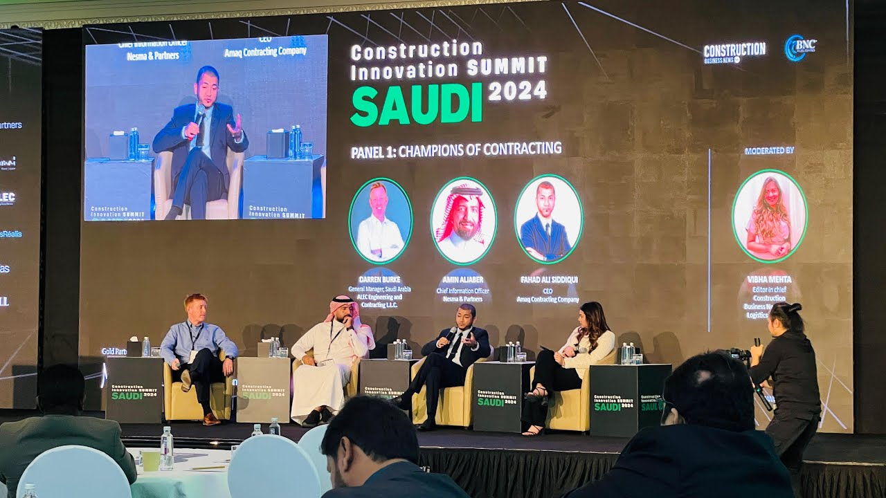 Panel Discussion - Saudi Construction Summit 24' [CEO AMAQ-Mr.Fahad]