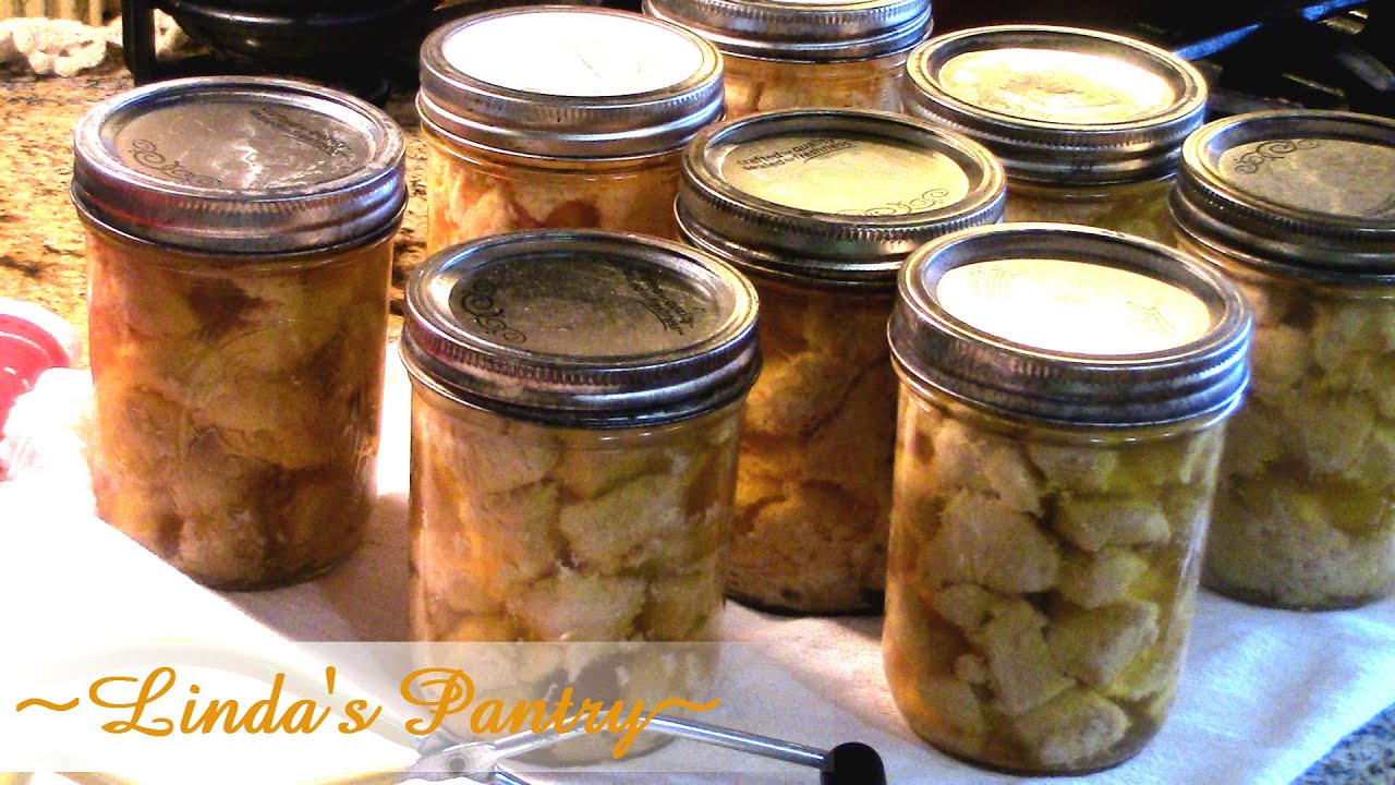 ~Canning Chicken The Hot Pack Method With Linda's Pantry~
