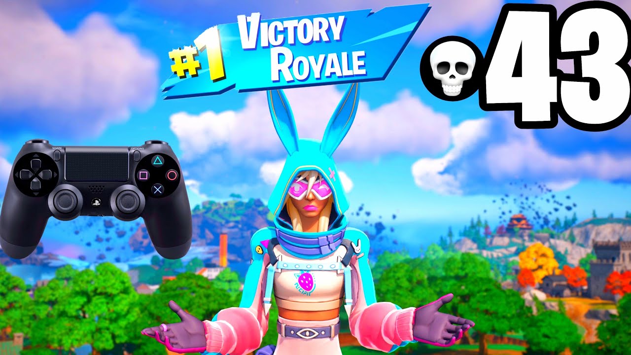 43 Kill Solo Squads Bubblegum Highwire Skin Gameplay 