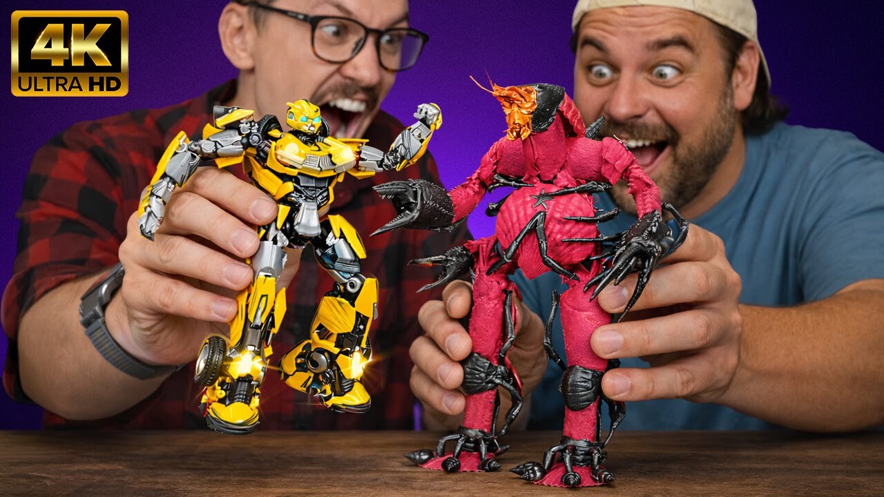 DIY to level 100 in 4K! Ultimate Transformer Mutations! 😱 Epic Battle Transformation! ⚔️☣️