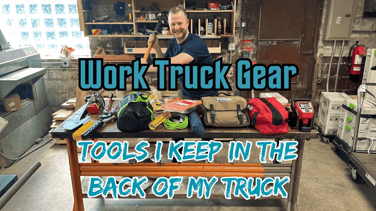 What I Keep In My Truck Tool Box | Items For Prepared Handymen