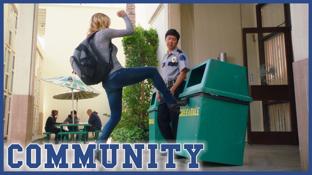 Britta Rages Against The Machine | Community