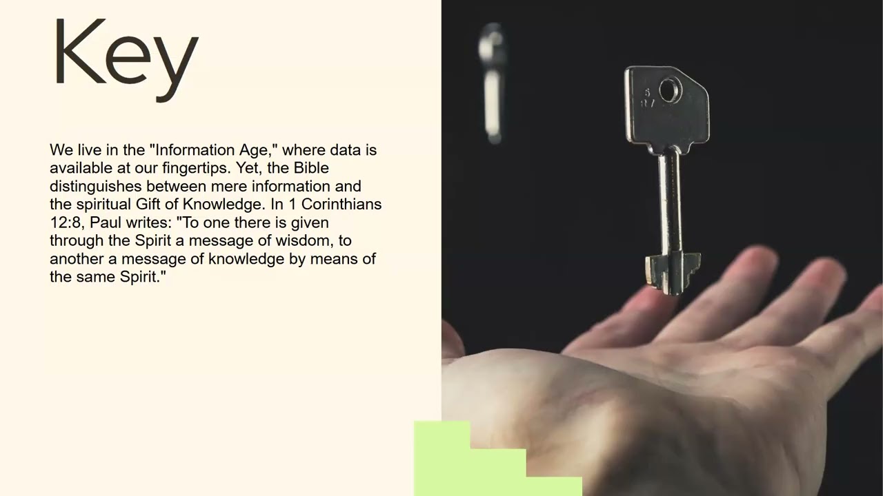 The Hidden Treasure: Understanding the Spiritual Gift of Knowledge