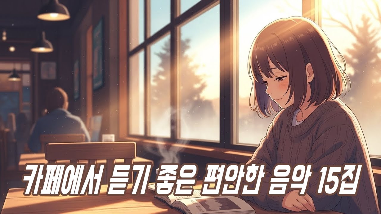 카페에서 듣기 좋은 편안한 음악 15집 | 나른한 겨울 오후 감성 힐링 음악 모음 플레이리스트