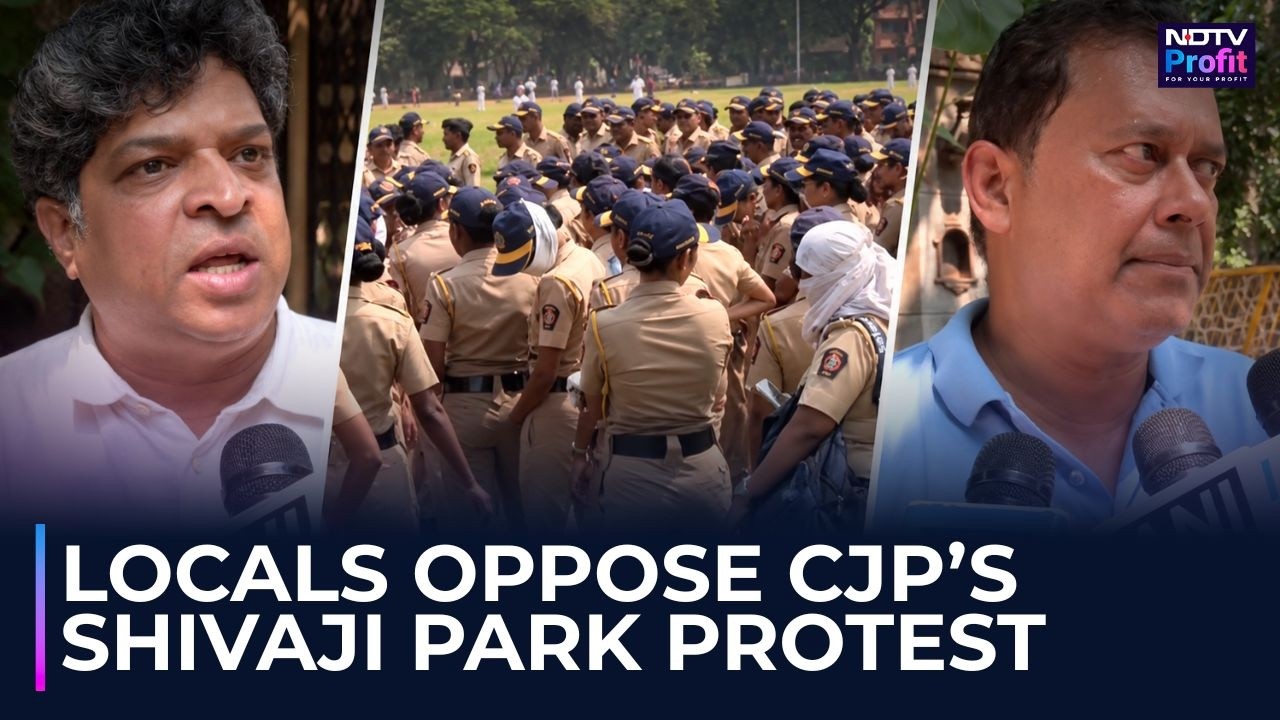 WATCH : Shivaji Park Protest Preparations Underway Amid Tight Security | Locals Raise Objections
