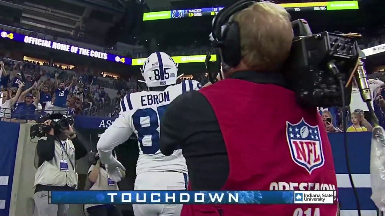 Eric Ebron touchdown with coverage